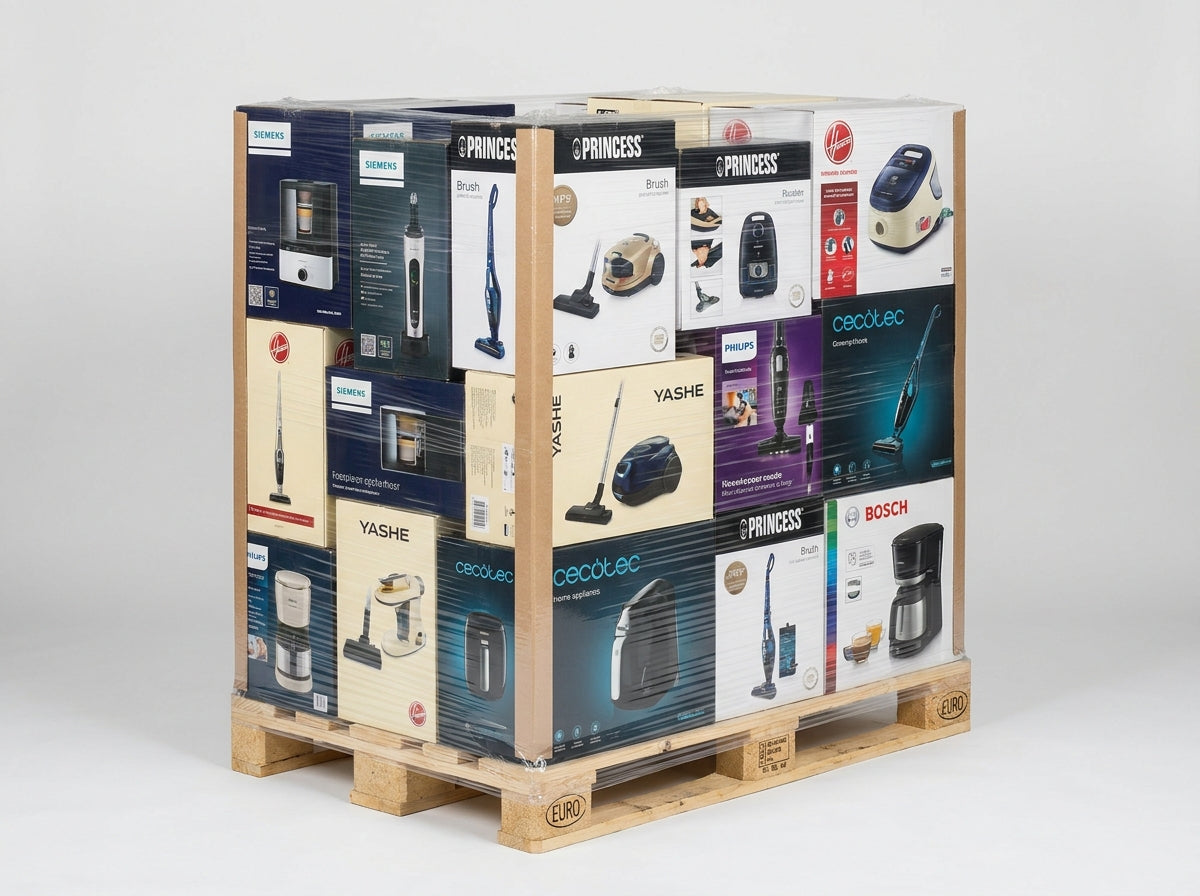Paleta hurtowa AGD — Siemens, Brush, Princess, Hoover, Philips, YASHE, Cecotec, Bosch