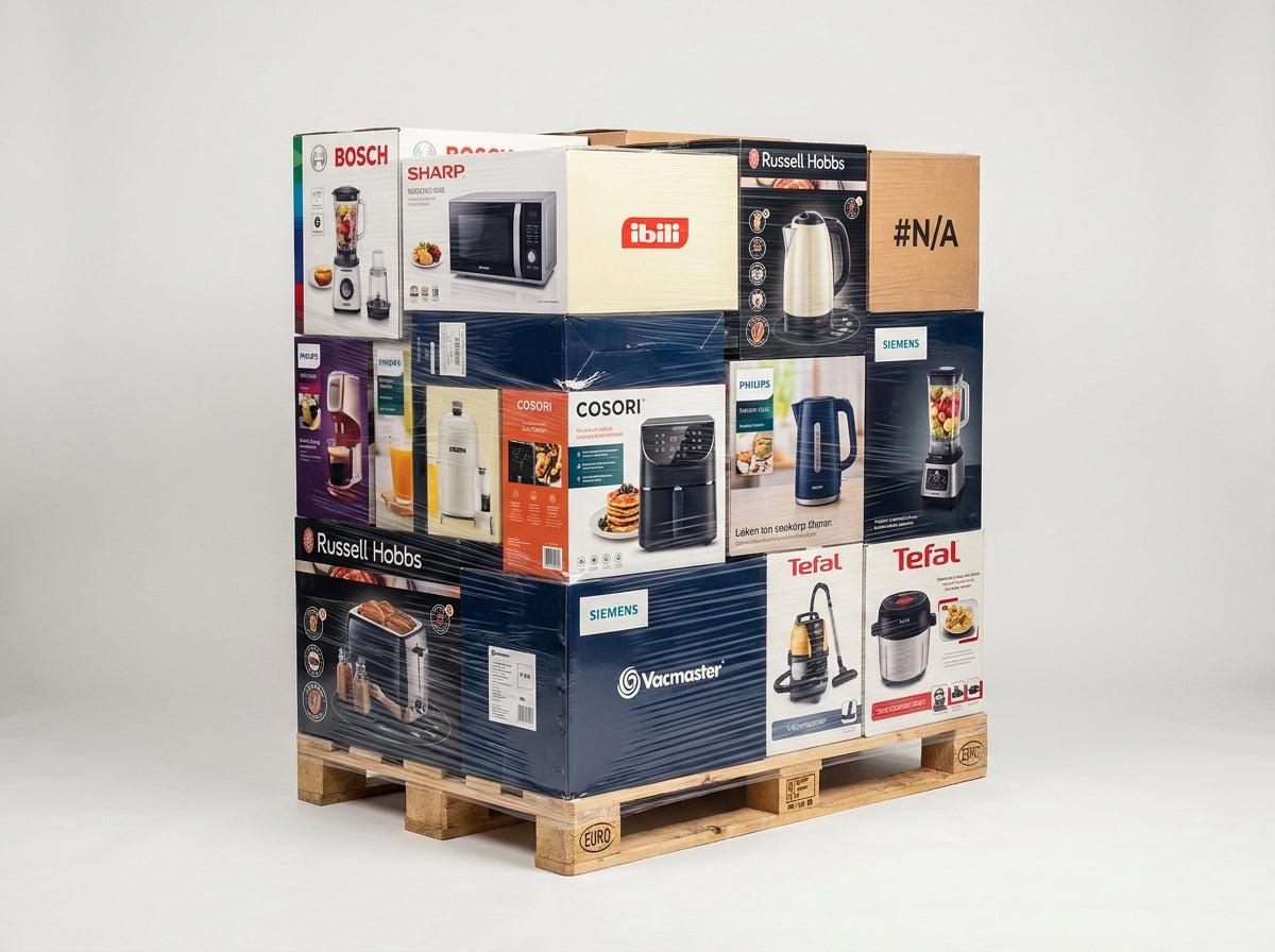 Paleta hurtowa AGD — Bosch, Sharp, IBILI, Russell Hobbs, Cosori, Philips, Siemens, Vacmaster, Tefal,  Hauptbild