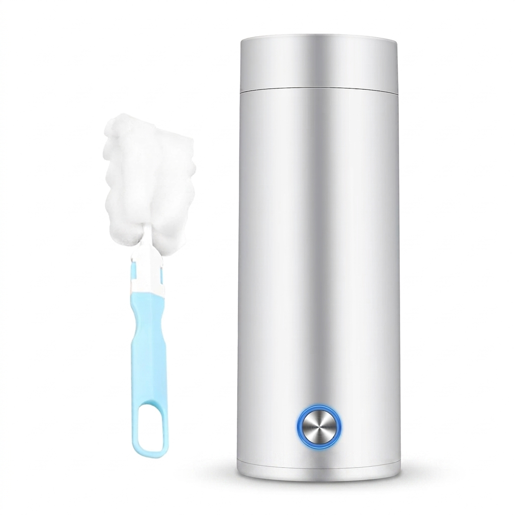 Mkitnvy Mini Electric Travel Kettle 400ml