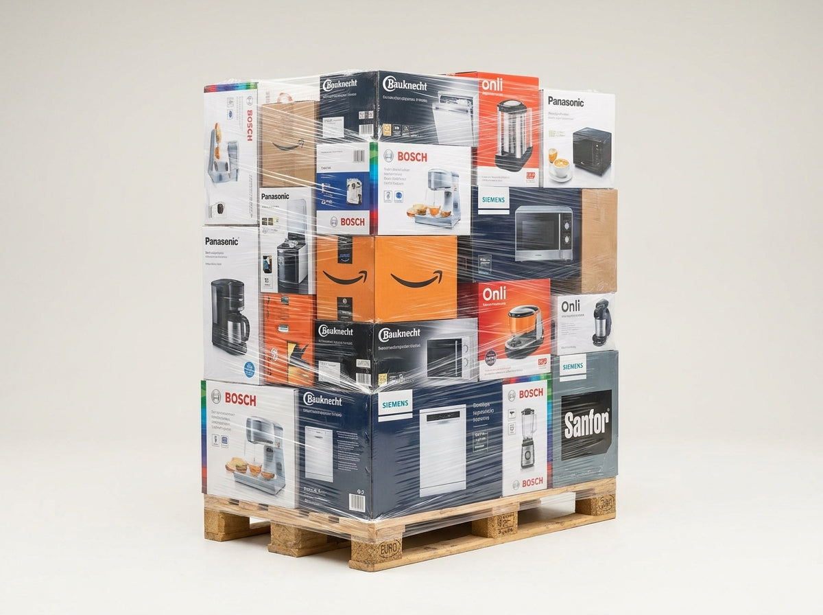 Paleta hurtowa AGD — Bosch, Bauknecht, Panasonic, Amazon, Onli, Siemens, 2, Sanfor