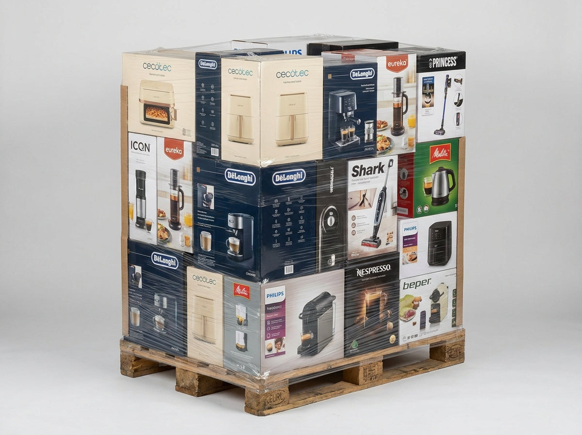 Paleta hurtowa AGD — Cecotec, DeLonghi, ICQN, Eureka, Princess, Shark, Melitta, Philips, Nespresso, B