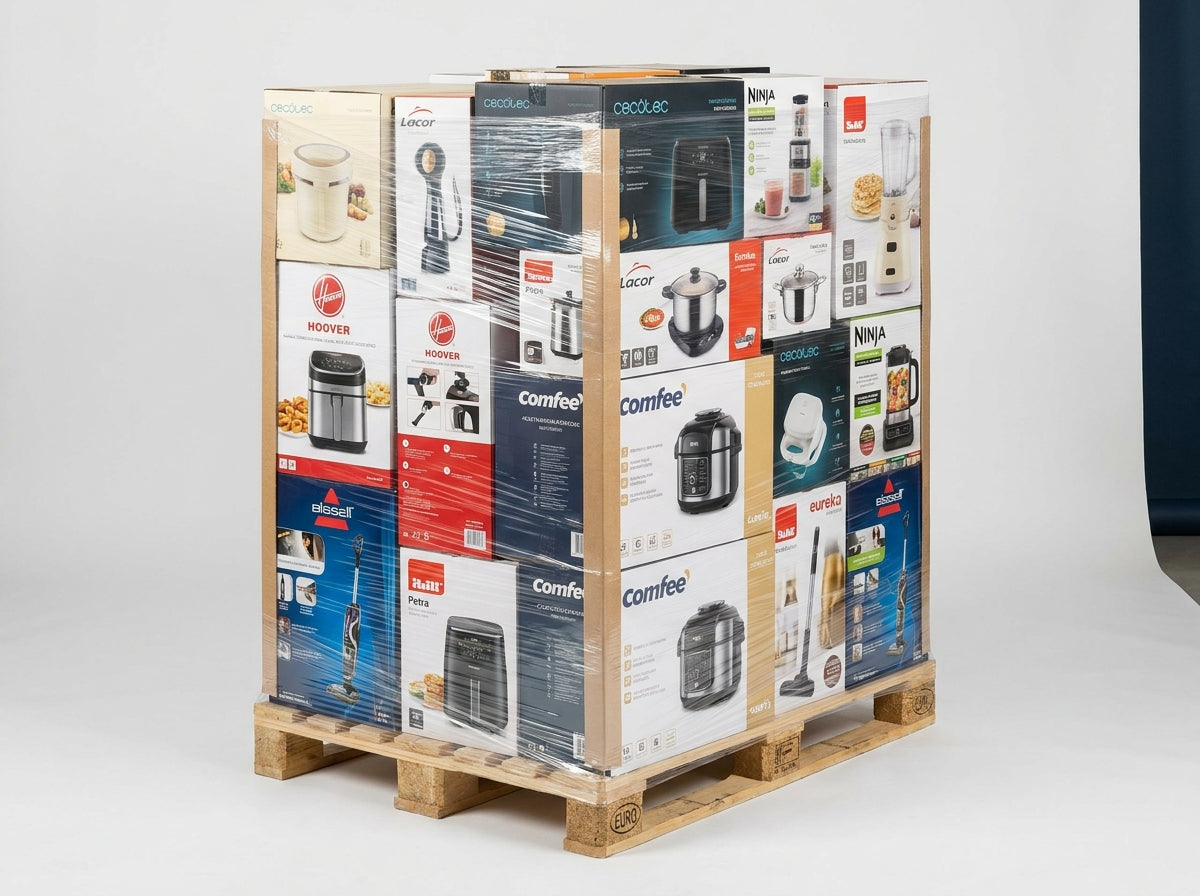 Paleta hurtowa AGD — Cecotec, Hoover, Ninja, Comfee, BISSELL, Eureka, JATA, Lacor, Petra, IBILI Hauptbild