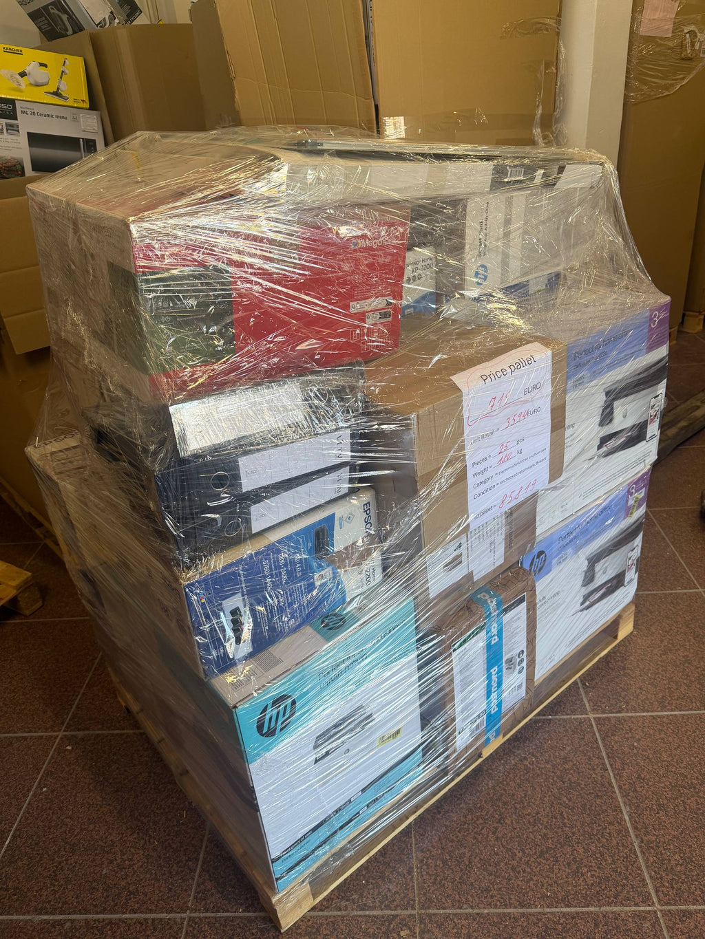 Pallet Office Equipment · 25 pcs · P85819