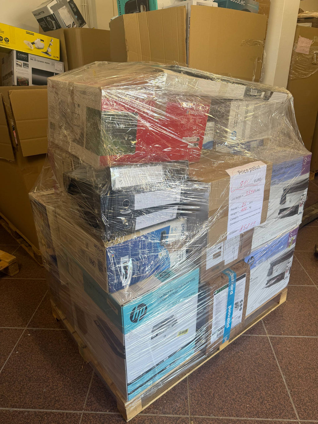 Pallet Office Equipment · 25 pcs · P85819