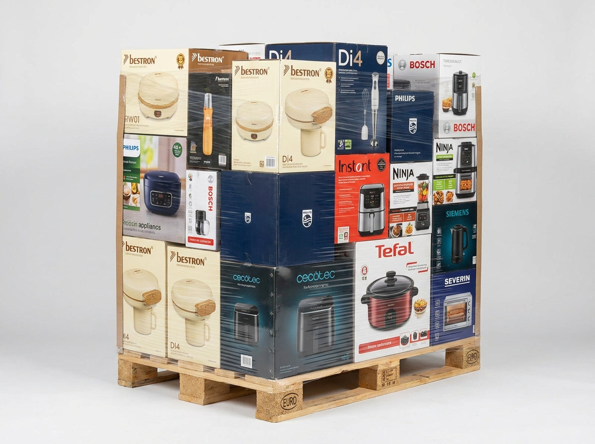 Paleta hurtowa AGD — Bestron, Philips, Di4, Bosch, Instant, Ninja, Siemens, Tefal, Severin, Cecotec