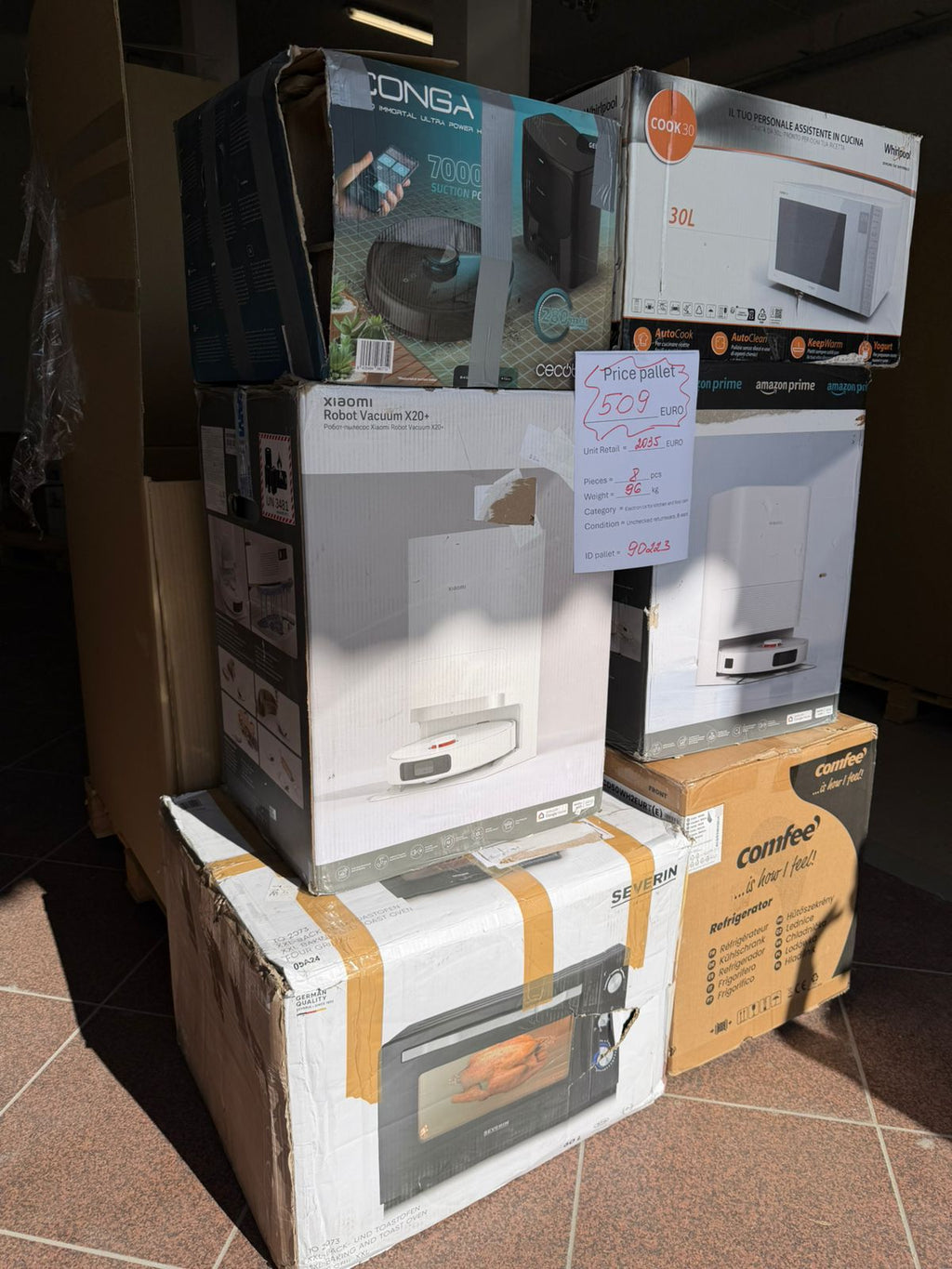 Pallet Kitchen & Floor · 7 pcs · P90223