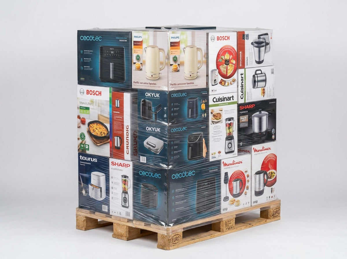 Paleta hurtowa AGD — Cecotec, Philips, Bosch, OKYUK, Grundig, Cuisinart, Sharp, Taurus, Rowenta, Moul Hauptbild