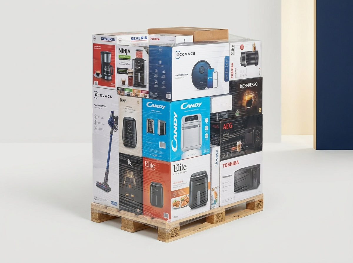 Paleta hurtowa AGD — Severin, Ninja, ECOVACS, Candy, Nespresso, Toshiba, Elite, AEG, Qoosea