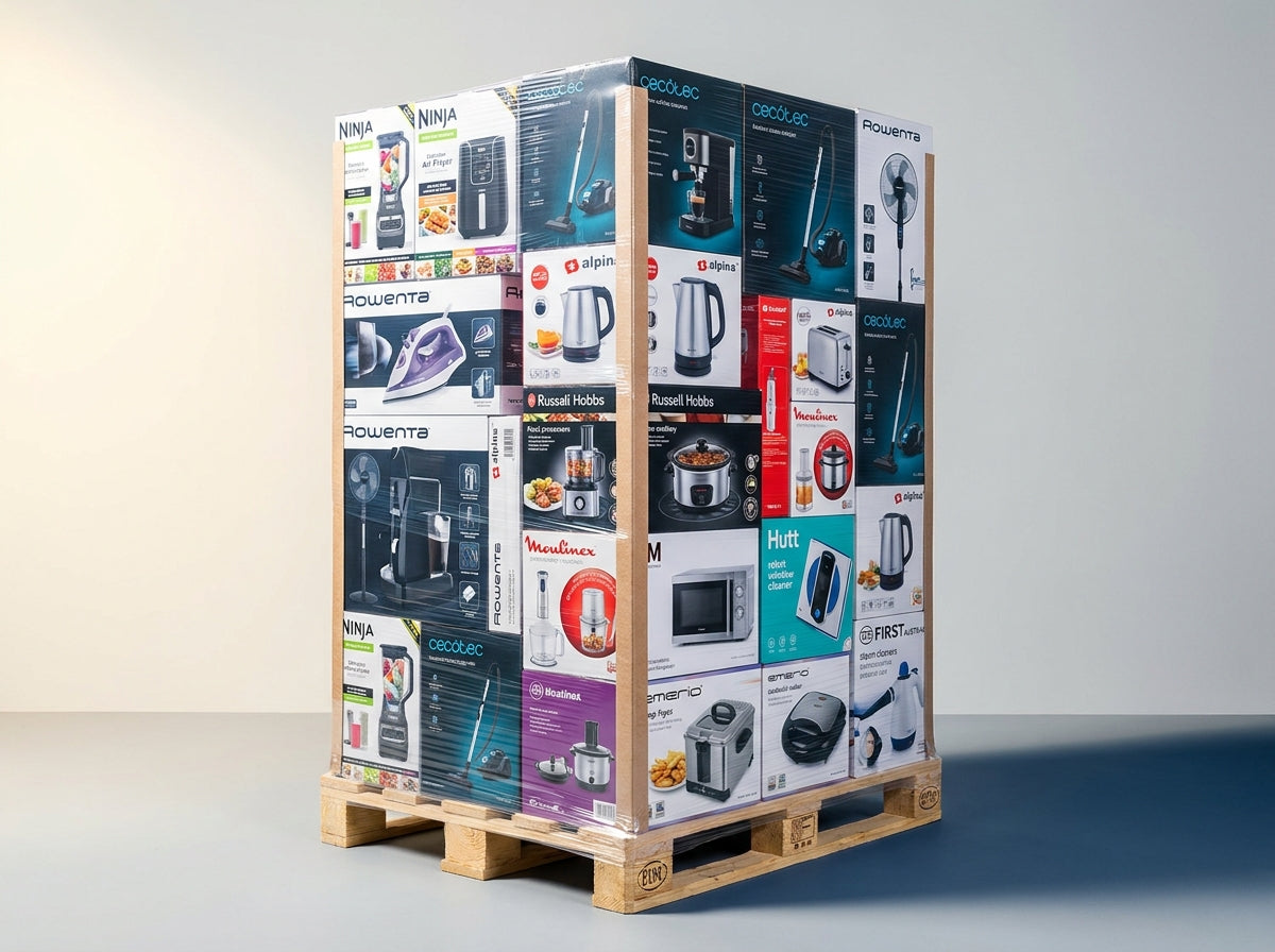 Paleta hurtowa AGD — Ninja, Cecotec, Rowenta, alpina, Russell Hobbs, Moulinex, Hutt, M, Emerio, TZS Main image
