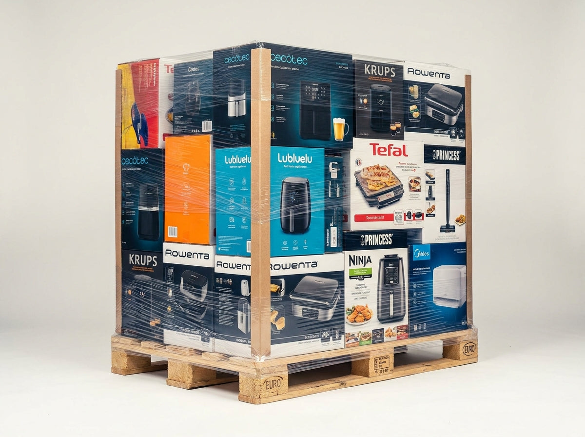 Paleta hurtowa AGD — Cecotec, Krups, Rowenta, Lubluelu, Tefal, Princess, Ninja, Midea