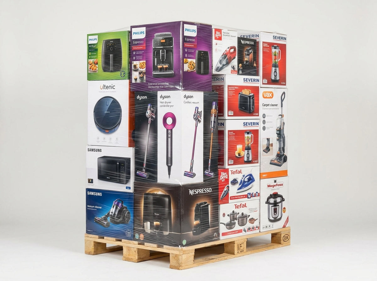 Paleta hurtowa AGD — Philips, Ultenic, Samsung, Dyson, Nespresso, Severin, Vax, Dirt, Tefal, Magefesa Main image