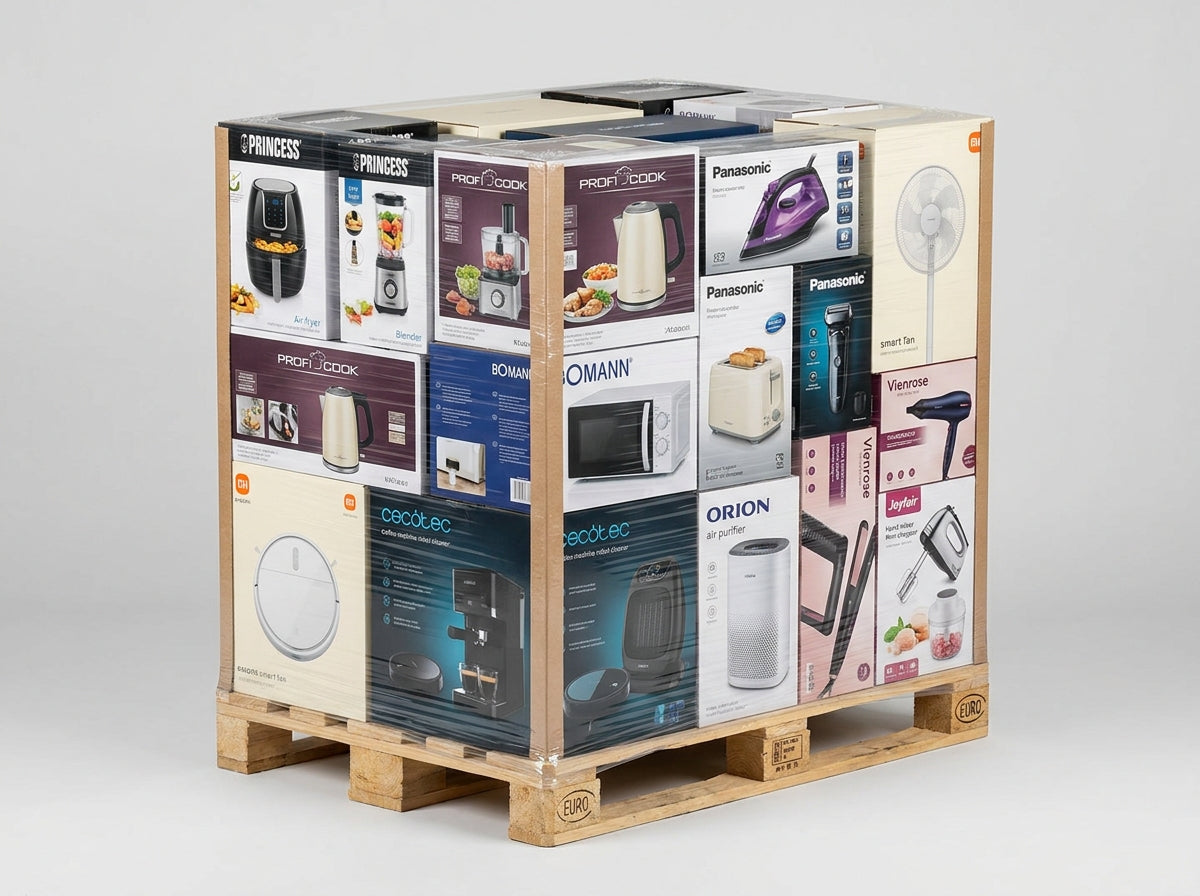 Paleta hurtowa AGD — Princess, ProfiCook, Xiaomi, Bomann, Panasonic, Cecotec, ORION, Vienrose, Joyfai