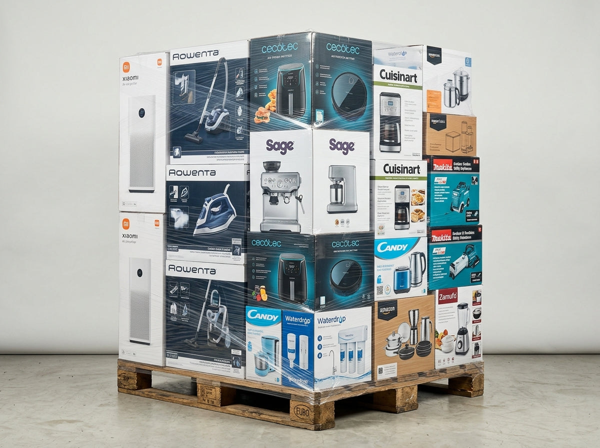 Paleta hurtowa AGD — Cecotec, Rowenta, Candy, Waterdrop, Zamufo, Sage, Xiaomi, Cuisinart, Makita, Ama Hauptbild