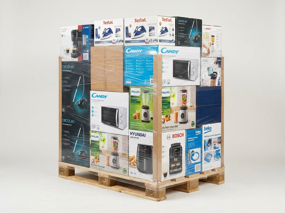 Paleta hurtowa AGD — Tefal, Cecotec, Candy, Philips, Hyundai, Bosch, Beko Main image