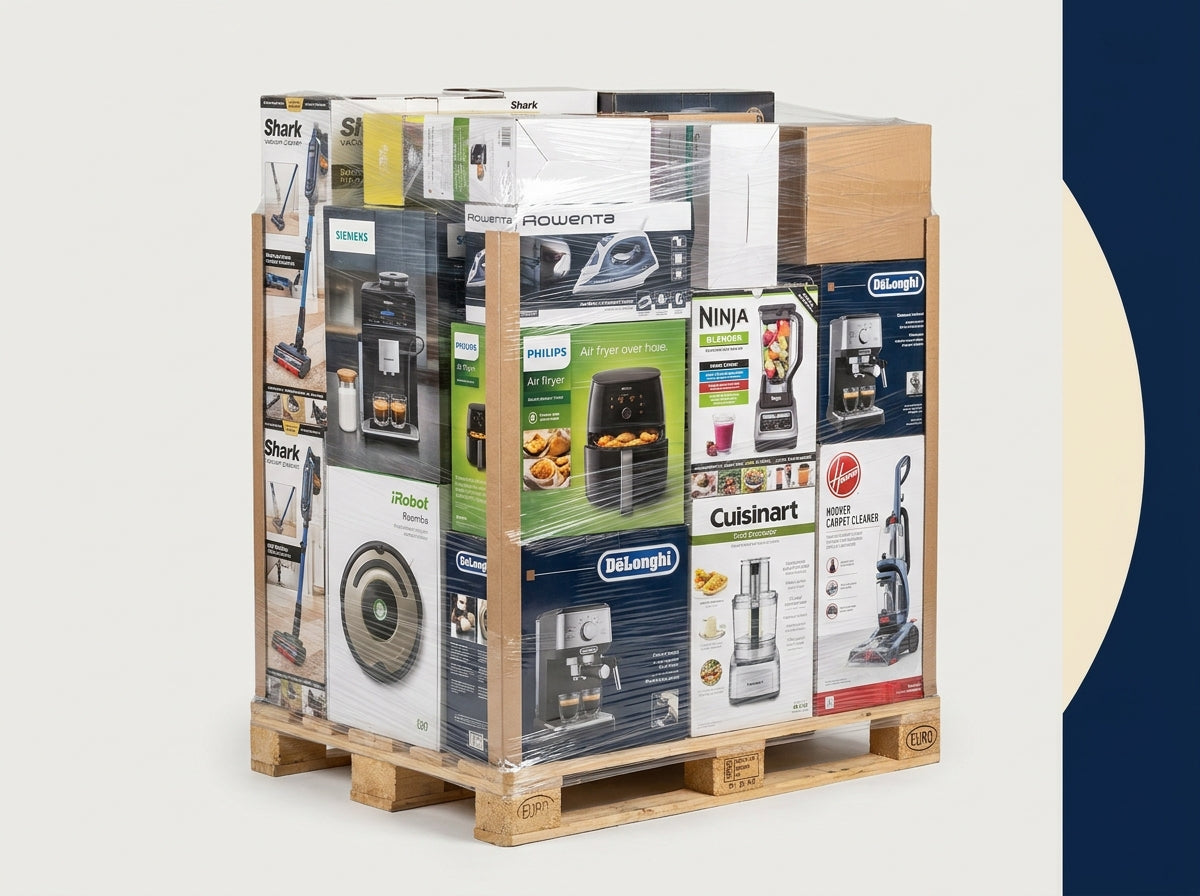 Paleta hurtowa AGD — Shark, iRobot, Siemens, Philips, Ninja, DeLonghi, Rowenta, Cuisinart, Hoover Main image