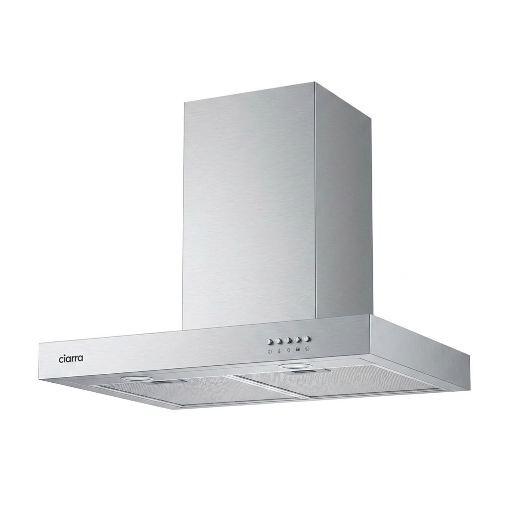 CIARRA CBCS6125 — Кухонна витяжка 60 см, срібна