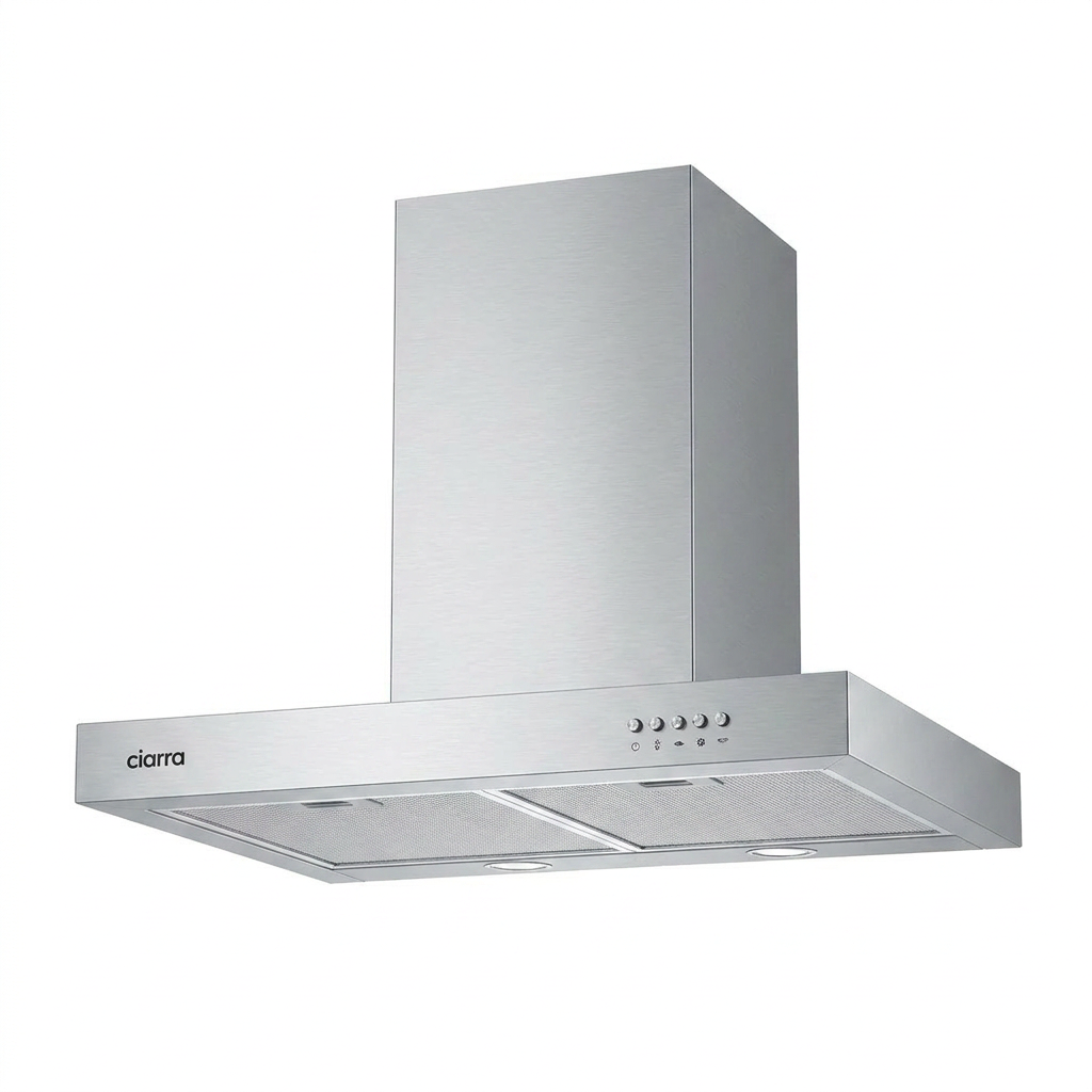CIARRA CBCS6125 — Кухонна витяжка 60 см, срібна