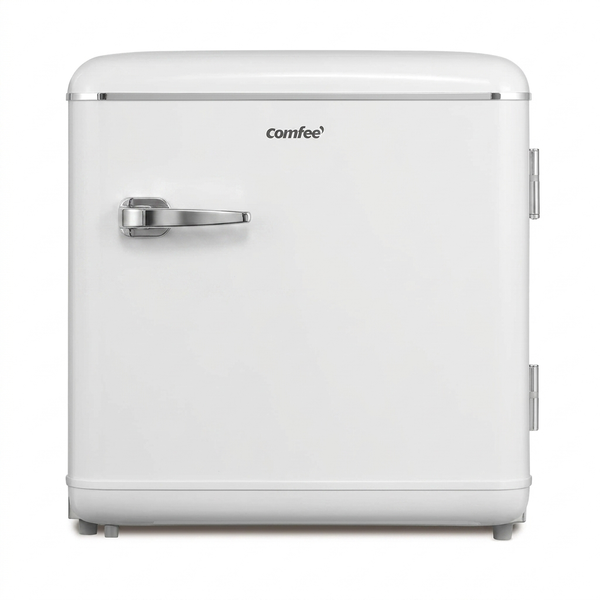 Comfee RCD50WH2EURT(E) — мініхолодильник, 47 л, ретро-дизайн, білий