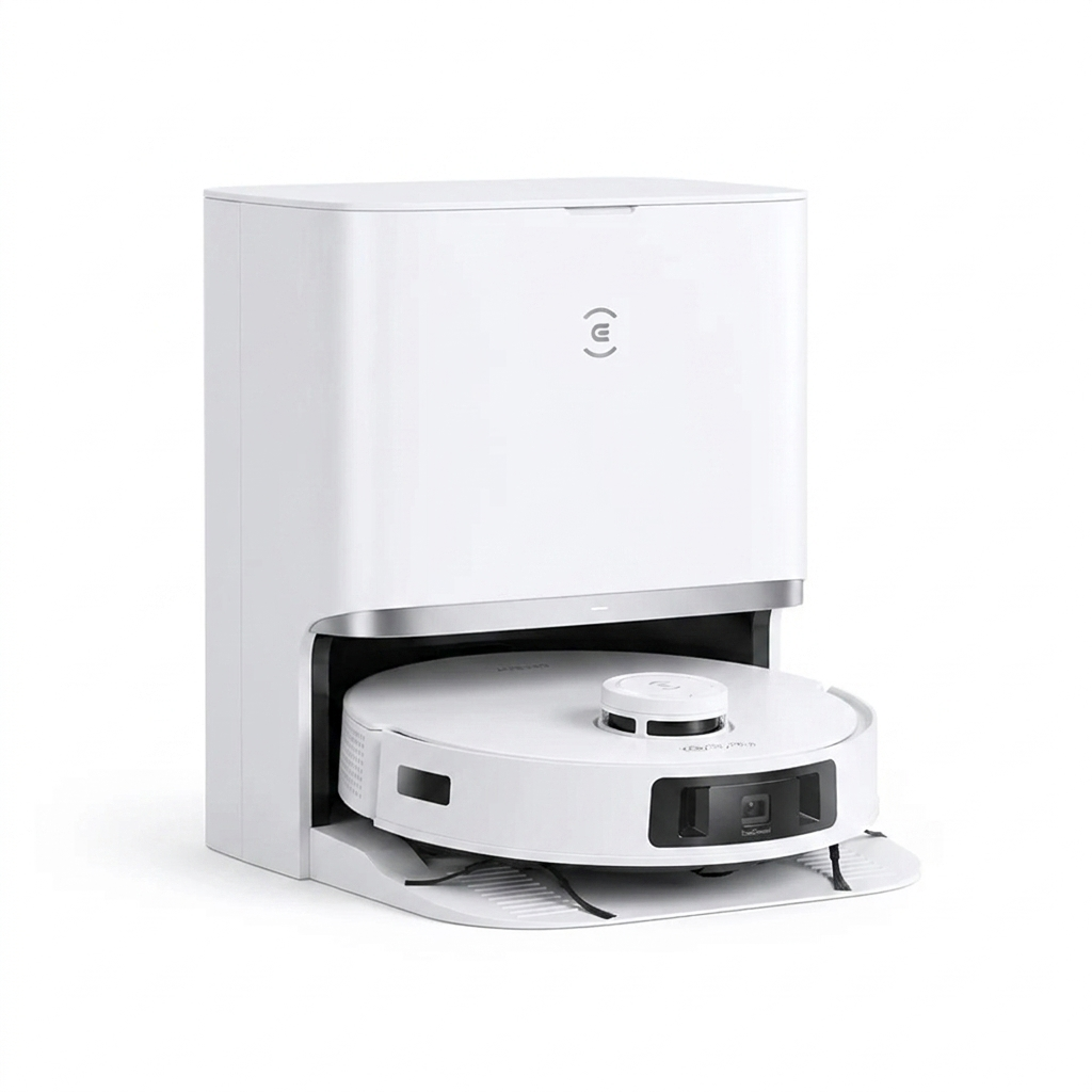 ECOVACS Робот-пилосос DEEBOT T30 Pro Omni Mini Station (Silver)