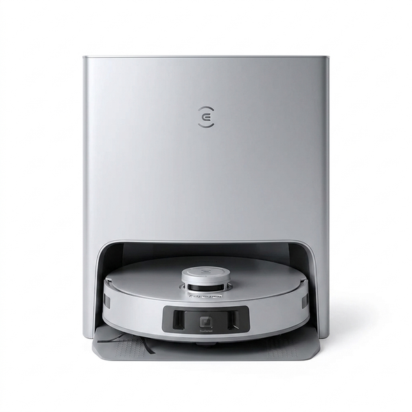 ECOVACS Робот-пилосос DEEBOT T30 Pro Omni Mini Station (Silver)