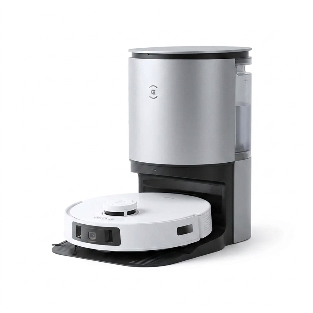 ECOVACS Робот-пилосос DEEBOT T30 Pro Omni Mini Station (Silver)