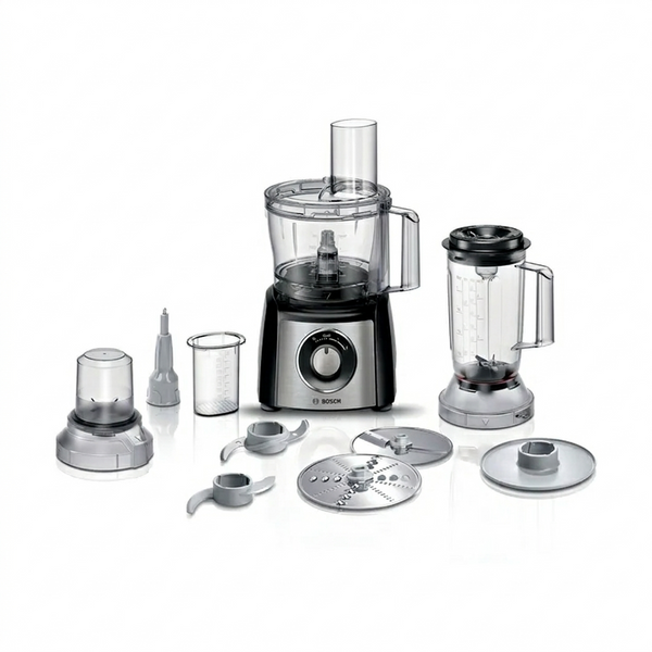 Bosch MultiTalent 3 MCM3501M – Robot de cuisine polyvalent avec plus de 50 fonctions – 800 W – Capacité de 2,3 L – Coule