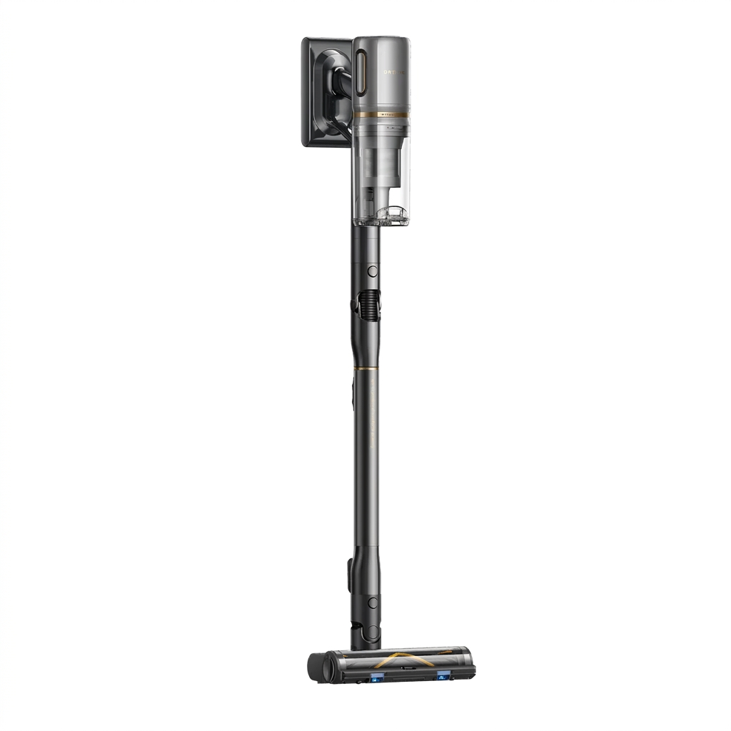 DREAME V20 Pro-A Kabelloser Staubsauger, Kantenreinigung 0 mm, ohne Verheddern, für Hartböden und Teppiche, 24.000PA / 2