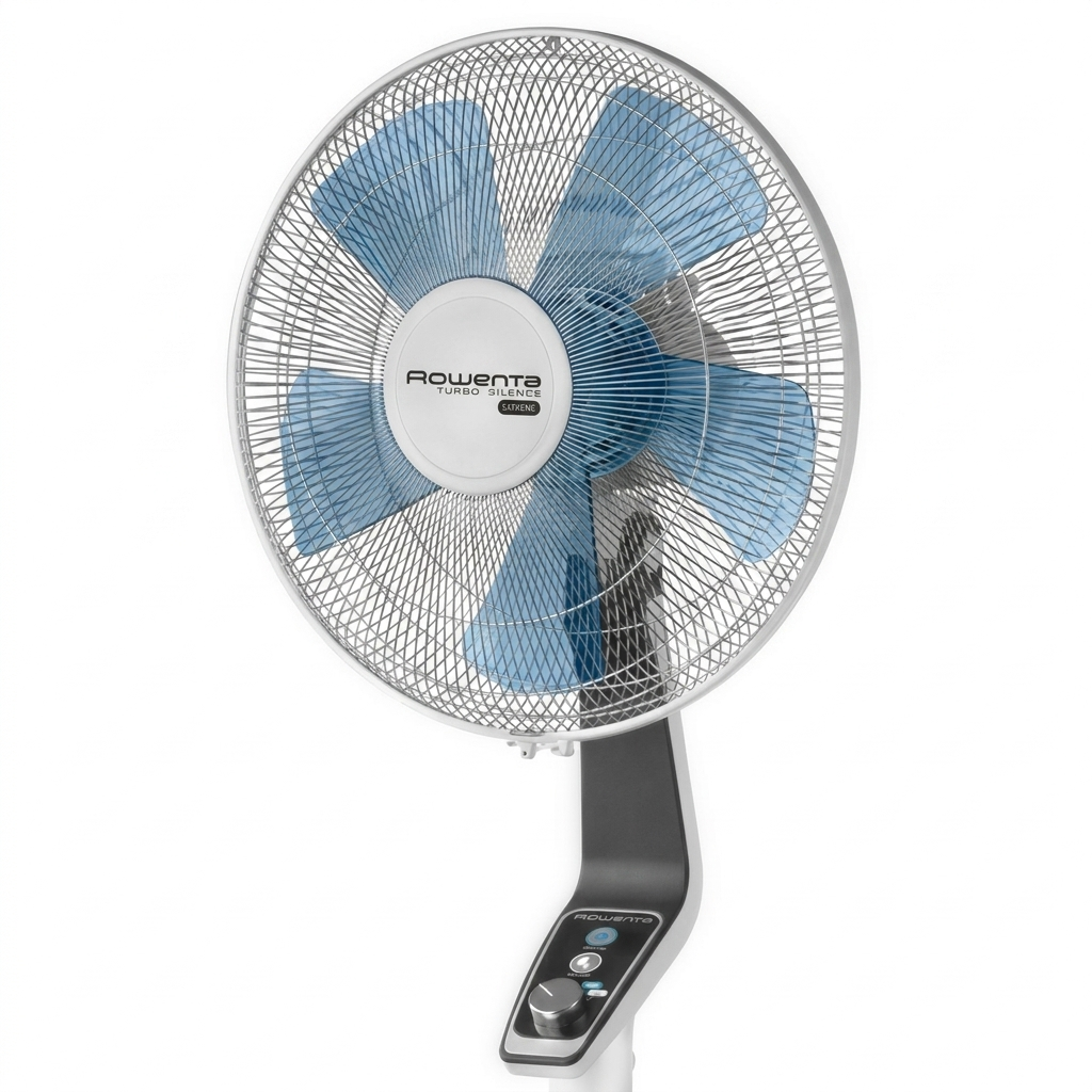 Rowenta Turbo Silence Extreme, Ventilador de Pie 40 cm, Extremadamente silencioso, Modo Silent Night y Turbo Boost, Osci Main image