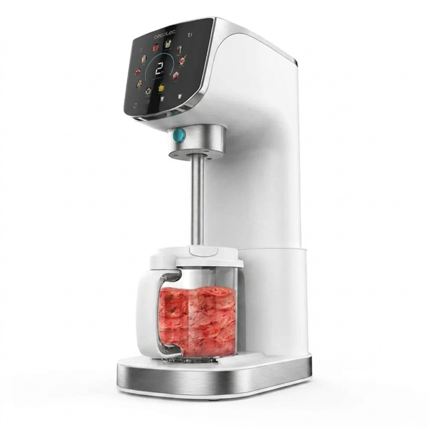 Cecotec Sorbetière Multifonction Machine à Glace Gelatec 2100. 500W, 11 Programmes de Glace et Boissons Granitées, Techn
