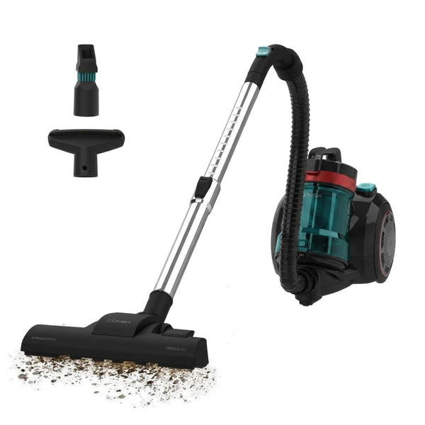 Cecotec Aspirateur Traîneau sans Sac Conga Rockstar Cyclonic Plus. 800W, Réservoir Grande Capacité 2L, Filtre HEPA, Incl