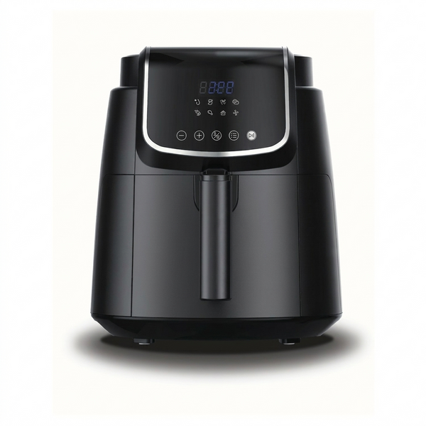 Midea MF-CN35C2,Digital Air Fryer 1500W mit 8 voreingestellten Funktionen und 60 Min Timer,3,5L Heißluftfritteuse für ge