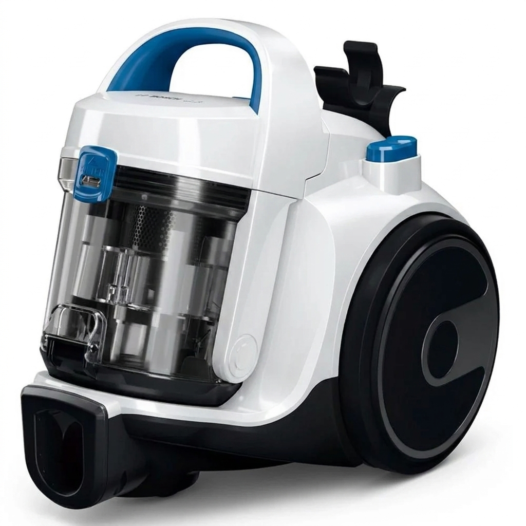Bosch Electroménager Série 2, BGC05AAA1, aspirateur traîneau sans Sac, capacité de 1,5L, Filtre hygiénique Lavable, Haut Main image