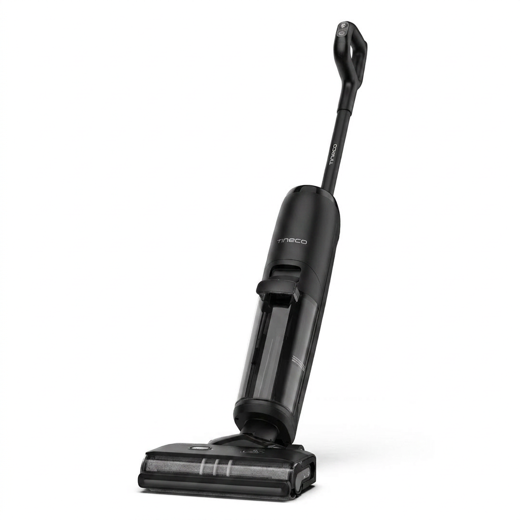 Tineco Floor ONE S7 Steam Schnurloser Dampfreiniger, Dampfmop für Verschmutzungen auf Hartböden mit Digitalanzeige, Selb