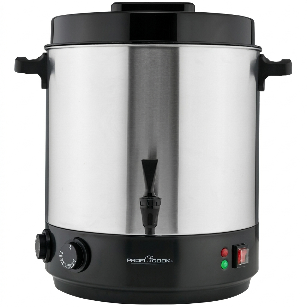 ProfiCook® 2in1 Heißgetränke- & Einkochautomat | 32L Tank | Warmhaltefunktion | Timer | 2100W | 30°C - 100°C | Einkochto