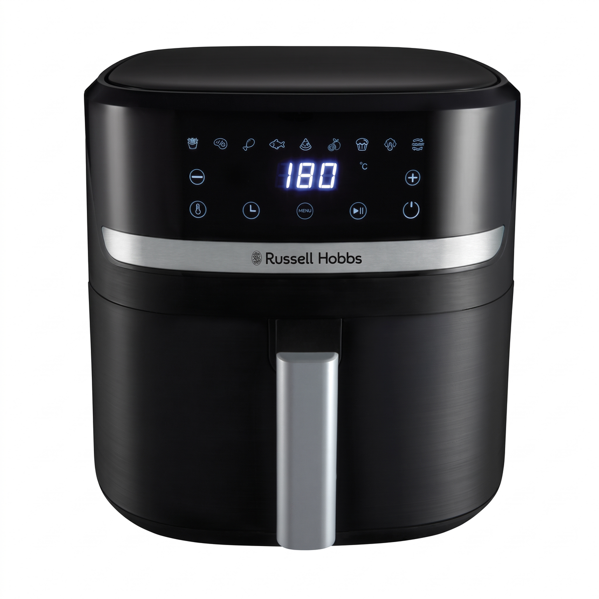 Russell Hobbs Heißluftfritteuse XXL 8,3L Rapid AirFryer \[kompaktes Gehäuse, sehr leise, Pizza Ø 26cm\] SatisF
