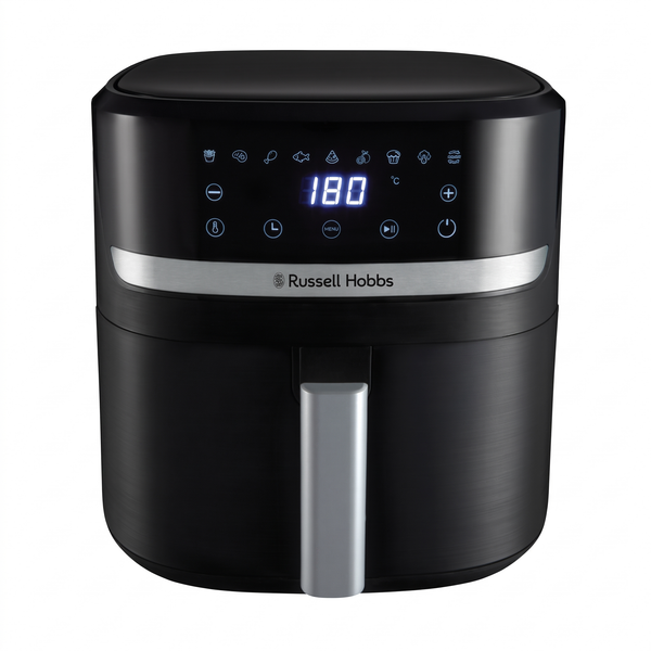 Russell Hobbs Heißluftfritteuse XXL 8,3L Rapid AirFryer \[kompaktes Gehäuse, sehr leise, Pizza Ø 26cm\] SatisF