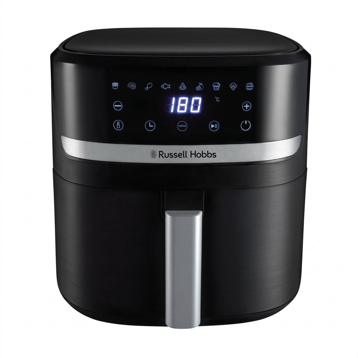 Russell Hobbs Heißluftfritteuse XXL 8,3L Rapid AirFryer \[kompaktes Gehäuse, sehr leise, Pizza Ø 26cm\] SatisF
