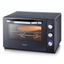 SEVERIN Four posable XXL à Chaleur Tourte 60 L avec pierre à pizza et tournebroche 2 200 W design simple et él