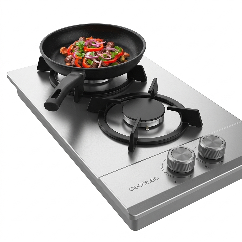 Cecotec Bolero Squad G 2200S Inox Gas Hob Secondary image