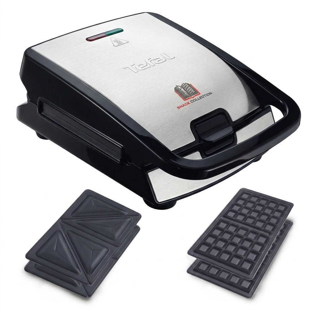 Tefal Snack Collection SW852D Sandwich Maker + Waffle Maker Secondary image