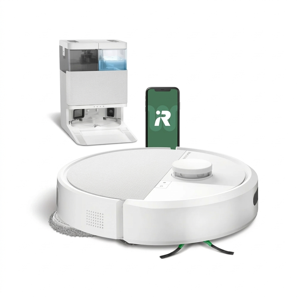 iRobot Roomba Combo Plus 405 Robot Vacuum with AutoWash Base Secondary image