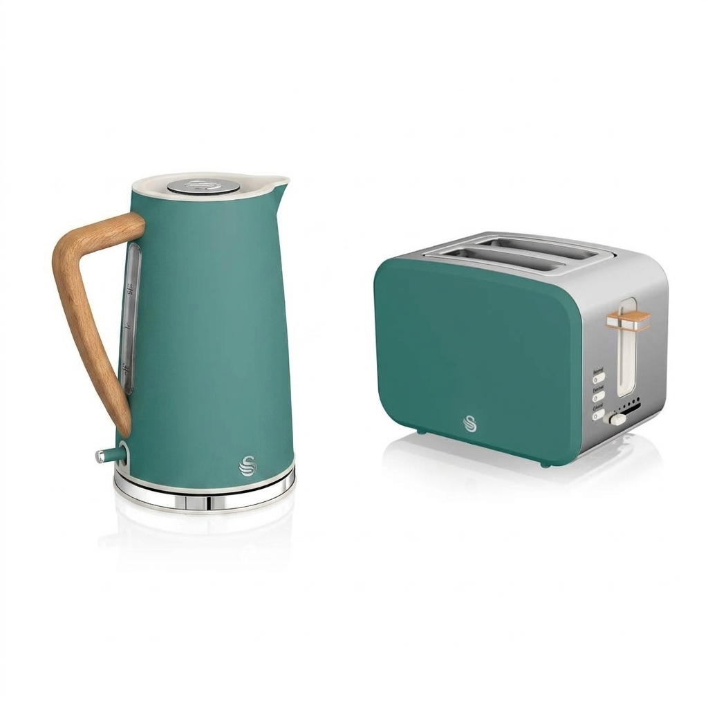 Swan Nordic Set: electric kettle + toaster Main image